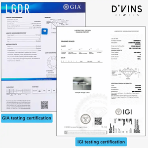 Diamante Cultivado en Laboratorio D'vins Jewels, 1ct, Corte Redondo, Color D, Origen Surat, Precios para Fabricación de Joyería - Product Image 5
