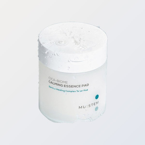 Pads de coton cosmétiques en gros Myuseutem Korean K-Beauty Cica Biome Calming Essence Pad 60 feuilles Fabriqué en Corée - Product Image 2