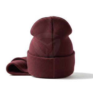 Fashionable Beanies Hat With Thick Wool Knit Design Perfect For Streetwear Jacquard Winter Sports And Daily Outfits - Product Image 5