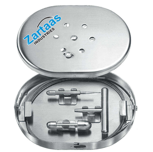 Ensemble d'instruments chirurgicaux orthopédiques NABATOFF en acier inoxydable de haute qualité, fabricant et exportateur de l'extracteur de veines Basis. - Product Image 6