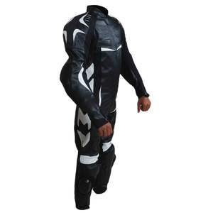 Combinaison de course en cuir pour moto sur mesure, maillot de course pour homme, équipement moto, tenue de protection intégrale imperméable anti-chute - Product Image 6