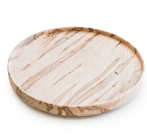 Soporte Giratorio Artesanal de Madera Redondo para Utensilios de Cocina, Hecho a Mano con Madera Natural - Product Image 1