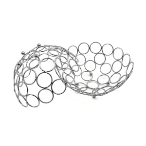 Hot Selling Bulk Christmas Metal Handmade Craft Fruit <b>Baskets</b> Manufacture Supplier India - Product Image 4