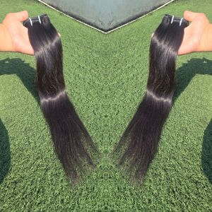 Extensions de Cheveux Vierges Remy 100% Indonésiens Doux et Brillants, Alignement des Cuticules, Sans Nœuds, Double Trame Faite à la Machine / Clip-in - Product Image 6