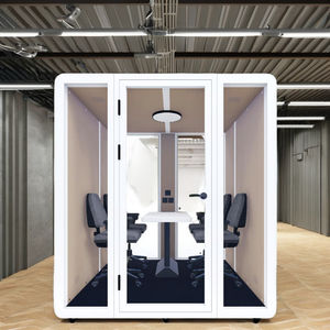 Hipod Quad : Cabines de bureau modernes pour la maison et les bureaux – Cabine acoustique, cabine téléphonique, intimité garantie - Product Image 1