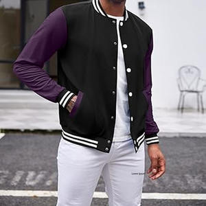 Veste universitaire personnalisée pour hommes, veste de baseball en laine brodée, veste universitaire Letterman - Product Image 6