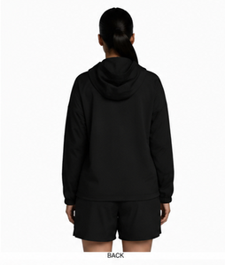 Blouson unisexe noir à capuche, col mandarin, sportif et décontracté, coupe-vent respirant en Spandex/Polyester, simple boutonnage - Product Image 5
