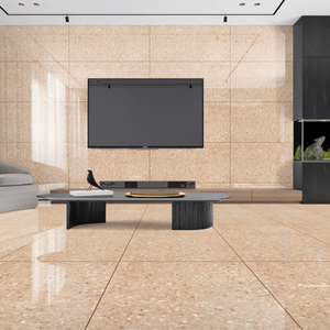 Azulejos de Porcelana Vitrificada Esmaltada 600x1200 mm ARIZONA MARRÓN Acabado Brillante Moderno Antibacteriano Resistente a los Ácidos Formato Grande para Piso - Product Image 5