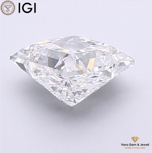 Diamant CVD de laboratoire certifié IGI, coupe princesse magnifique, 2,00 carats, couleur D, clarté VVS1, pour usage en joaillerie - Product Image 5