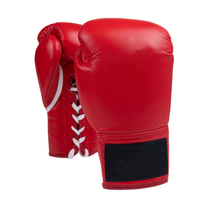 Guantes de Boxeo Profesionales MMA Personalizados para Entrenamiento y Sparring, de Cuero Genuino con Cordones, Protección UV, Ligeros, con Soporte para Muñeca - Product Image 5