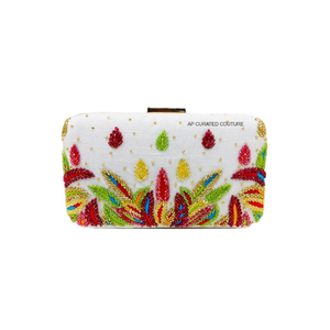 Exclusivos bolsos de mano personalizados hechos a mano con cuentas, con intrincada artesanía de cuentas de semillas para mujeres, bolsos de mano modernos con cuentas para mujeres. - Product Image 2