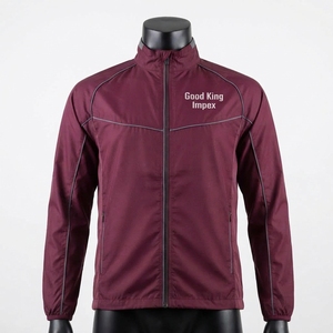 High Quality Outdoor <b>Running</b> <b>Jacket</b> Training Wear Custom <b>Men</b> Breathable Fitness Wear <b>Running</b> <b>Jacket</b> - Product Image 6