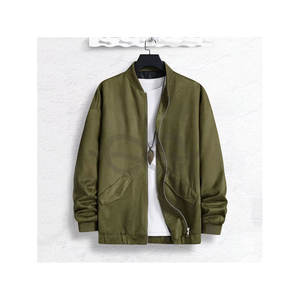 Blousons d'aviateur baggy à épaules tombantes pour hommes, style High Street, nouvelle mode, impression personnalisée avec options de broderie personnalisées OEM - Product Image 1