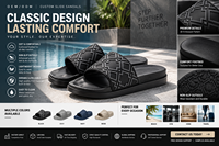 Xsheng – Fournisseur en gros de claquettes confortables en PU, prêtes à la vente, à bride unique, tailles personnalisées, livraison rapide