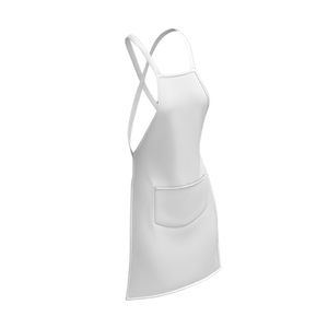 Tablier de chef jetable en cuir tissé personnalisé pour barman, cuisine, restaurant, bar - Unisexe, fermeture à boutons-pression, manches courtes, imperméable - Product Image 2