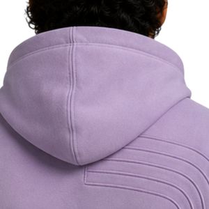 Sweat à capuche personnalisé pour homme, bleu lavande, en molleton de coton épais, color block, brodé, style streetwear, fabricant OEM - Product Image 5