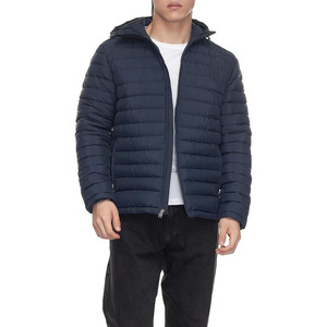 เสื้อแจ็คเก็ตพัฟเฟอร์แบบหนา กันน้ำ สำหรับกิจกรรมกลางแจ้ง แบบ unisex  รับผลิตตามแบบ (OEM) พร้อมปักโลโก้  คอตั้งแบบ Bubble  ตกแต่งด้วยผ้าแบบ Patchwork  มีฮู้ด - Product Image 6