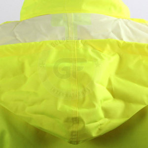 เสื้อแจ็คเก็ตทำงานผ้าฝ้ายโพลีเอสเตอร์ เสื้อแจ็คเก็ตทำงานสั่งทำพิเศษ เสื้อแจ็คเก็ตทำงานขายดี เสื้อแจ็คเก็ตทำงานแบบมองเห็นได้ชัดเจน - Product Image 4