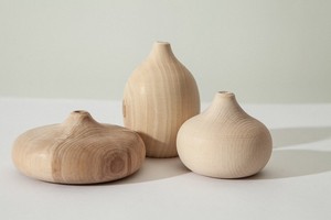 Vintage Antique Solid Wood Flower <b>Vase</b> Home Gift Handmade Wooden Home Decor for Gift Wood Flower <b>Vase</b> - Product Image 5