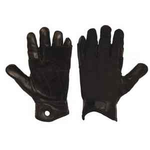 Gants de sauvetage en cuir de chèvre et de vache pour la descente en rappel rapide, gants tactiques d'escalade en corde - Product Image 1