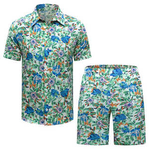 Ensemble d'été personnalisé pour hommes, léger, respirant, séchage rapide, vêtements décontractés, fournisseur OEM - Product Image 4