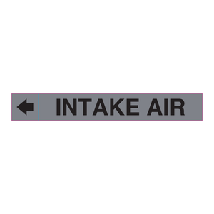 Étiquette autocollante Brady pour conduit d'admission d'air, durable pour les conduits CVC - Product Image 1