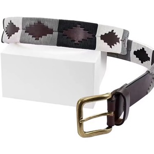 Cinturones de polo ecuestres de primera calidad, hechos de cuero genuino, elegantes y duraderos, ideales para entrenamiento, establos y actividades al aire libre. - Product Image 2