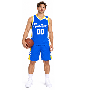 <b>Mens</b> Basketball Jersey Athletic Performance <b>Shirt</b> Quick Dry Team Uniform OEM ODM Custom Sports Apparel Supplier - Product Image 3