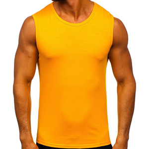 Vente en gros de débardeurs personnalisés pour hommes, fournisseur en gros de vêtements de fitness, usine de production, commande et approvisionnement. - Product Image 4