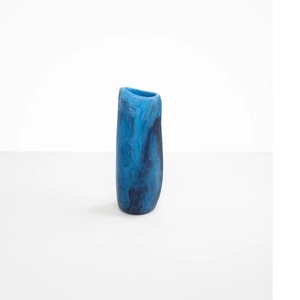 Ensemble de vases en résine écologiques avec arrangements floraux, décoration d'intérieur, forme irrégulière, peint à la main, design multicolore - Product Image 4