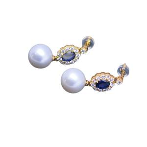 Pendientes Largos de Perlas de Agua Dulce de 10-11 mm, Blancas, de Luz Intensa, con Plata S925, Juego Completo con Broche para Mujer, Incluye Perla - Product Image 5