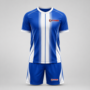 Conjunto de Camiseta y Pantalones Cortos de Fútbol Unisex Fly Humble en Negro y Verde, Transpirable, Ajuste Atlético, para Todas las Temporadas, Impresión Sublimada, 100% Poliéster - Product Image 6