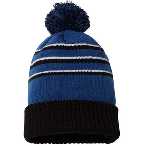 Customized Logo Common Embroidered Logo 100% Acrylic Wholesale Rate Winter Knit Beanies <b>Cap</b> Unisex Adult Knitted Beanie <b>Hat</b> - Product Image 1