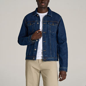 Veste en jean de haute qualité pour hommes, vente en gros, impression personnalisée, fabriquée au Pakistan, veste en jean vintage pour hommes en vente - Product Image 1