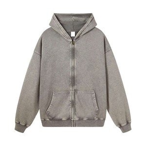 Sudadera con capucha y cremallera completa para mujer al por mayor, personalizable con tu marca - Product Image 1