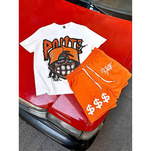 Conjuntos de Camisetas Unisex de Poliéster Ecológicas de Secado Rápido y Transpirables de Corte Holgado al por Mayor – Moda de Tendencia Caliente a Bajo Costo para Revendedores - Product Image 5