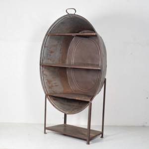 Meilleure collection d'étagères en métal rustique de style industriel, étagère de présentation, art himalayen antique - Product Image 1