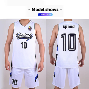SEVEN Basketball-Trikot, grau, V-Ausschnitt, ärmellos, feuchtigkeitsableitend, sublimierter Aufdruck, Teamname 7, Erwachsene, Unisex - Product Image 2