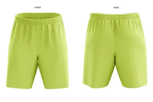 Pantalones Cortos Deportivos de Gimnasio para Hombre, de Algodón Orgánico y Spandex de Alto Gramaje, Transpirables, de Felpa, Estilo Bermuda, Color Liso, Casuales, Venta al por Mayor - Product Image 5