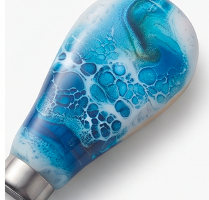 Ensemble de couverts avec manche en marbre, épandeur à fromage, ustensiles de cuisine de haute qualité, essentiels pour la maison et la cuisine - Product Image 2