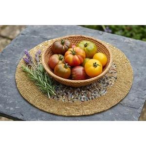 Rustic Round <b>Beaded</b> Placemat Handmade Dining Table Mat Decorative Table Setting Boho Kitchen Decor Stylish Home Accessory - Product Image 4