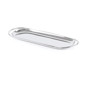 Plateau de service en métal brillant pour la décoration de table, produit le plus vendu, plateau de service personnalisé pour les desserts ou les aliments - Product Image 1