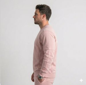 เสื้อสเวตเชิ้ตผ้าฟลีซแห้งเร็ว ระบายอากาศดี คอกลม พิมพ์ลายแฟชั่น สำหรับผู้ชาย - Product Image 4