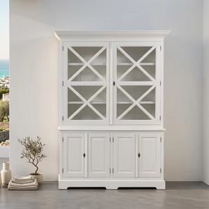 Modern Artisan Premium Solid Oak Wood Eco-Friendly Durable Storage Sideboard for Luxury Living Room and Hotel Projects - Product Image 2