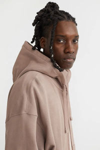 Vêtements de sport personnalisés en gros pour hommes, sweats à capuche zippés, nouveau design, hauts en molleton de coton, 100% coton, mode décontractée, coupe ample pour l'hiver - Product Image 3