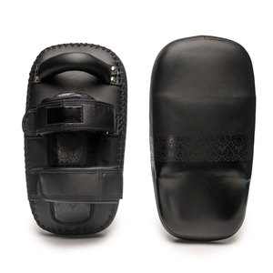 Bouclier de frappe en cuir PU personnalisé avec logo imprimé pour la boxe professionnelle, bouclier de frappe en PU de haute qualité - Product Image 2