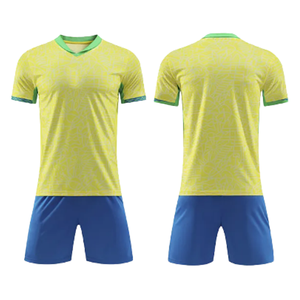 Uniforme de Fútbol para Hombre 2026, Camiseta de Entrenamiento con Mangas Cortas, Sublimado, Transpirable, de Secado Rápido, para Verano - Product Image 1