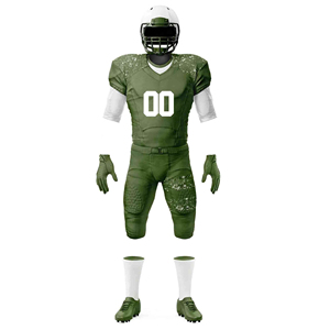 Uniforme de Fútbol Americano Sublimado Personalizado con Impresión Profesional, Camisetas de Fútbol Americano Más Vendidas y de Mejor Fabricación - Product Image 3