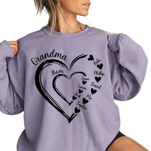 Sweat-shirt en molleton de coton surdimensionné personnalisé pour l'hiver, col rond, unisexe, broderie de lettres en chenille, twill - Product Image 4