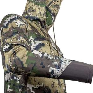 Sudadera con Capucha de Camuflaje para Caza, Camiseta Transpirable de Secado Rápido para Hombre con Máscara Integrada para Tiro con Arco y Deportes al Aire Libre - Product Image 5